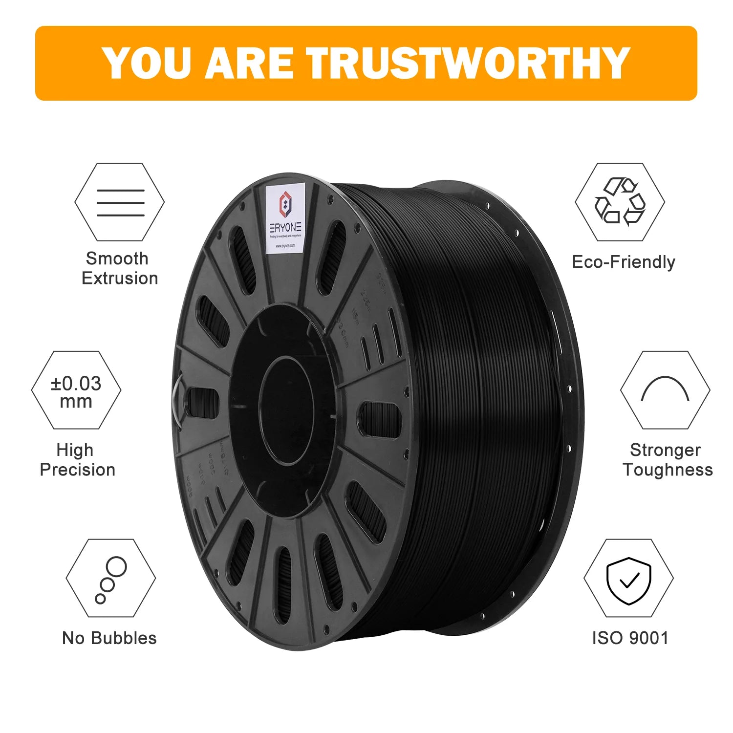 （Pre - sale） PLA Filament - 1.75mm±0.03mm (3kg)