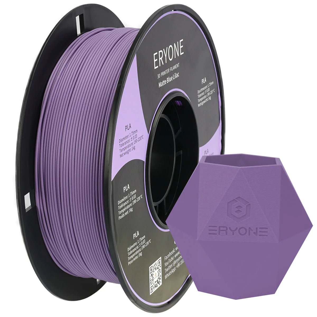 （Pre - sale）PLA Matte Filament - 1.75mm±0.03mm (1kg)